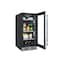 Avallon 15 Inch Wide 86 Can Beverage Center with LED Lighting ABR152SGRH - alternate 2